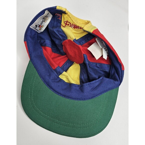 Disney Mickey Mouse Vintage Baseball Cap w Propeller Theme Park 90's Rare - Picture 6 of 9